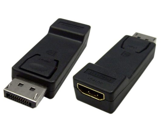 Display Port Male To HDMI Female Adapter