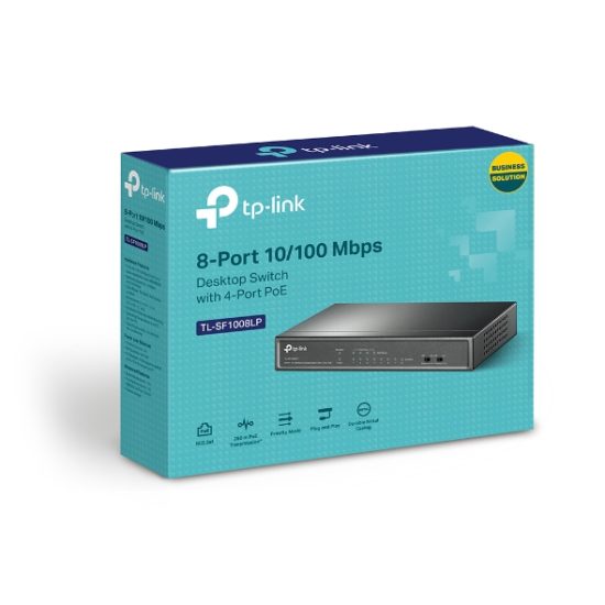 TP-Link TL-SF1009P 8port PoE Switch