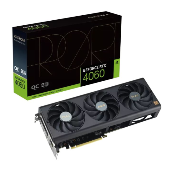 ASUS GeForce PROART RTX 4060 OC 8GB Graphics Card