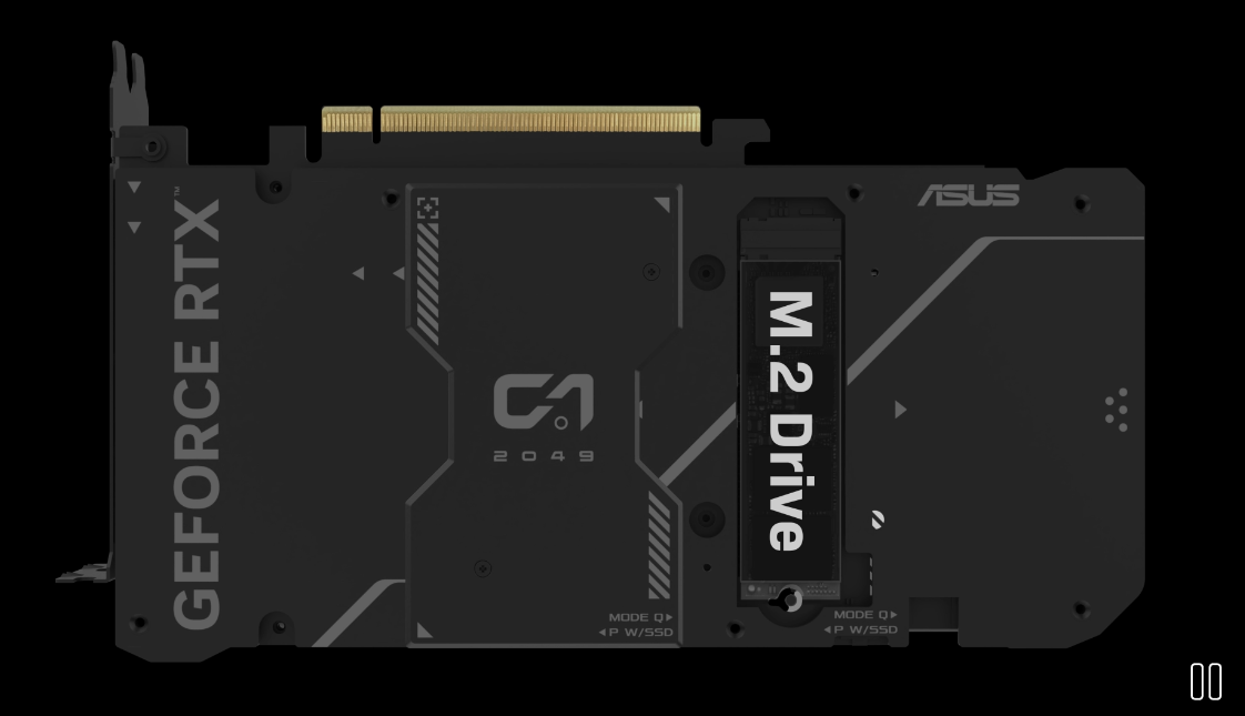 ASUS Dual GeForce RTX 4060 Ti SSD OC Edition 8GB