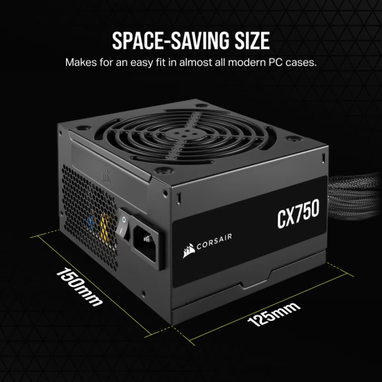 Corsair 750W CX Series Power Supply